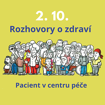 Konference Pacient v centru péče se koná 2. října