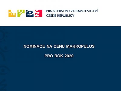 Nominace na Cenu Makropulos pro rok 2020